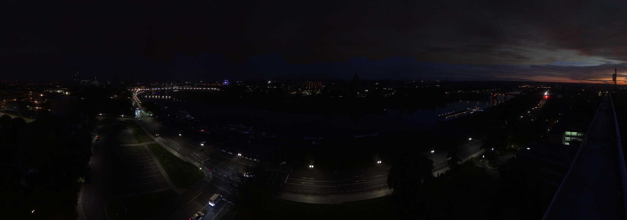 Archived image Webcam Dresden - Panoramic view of the city