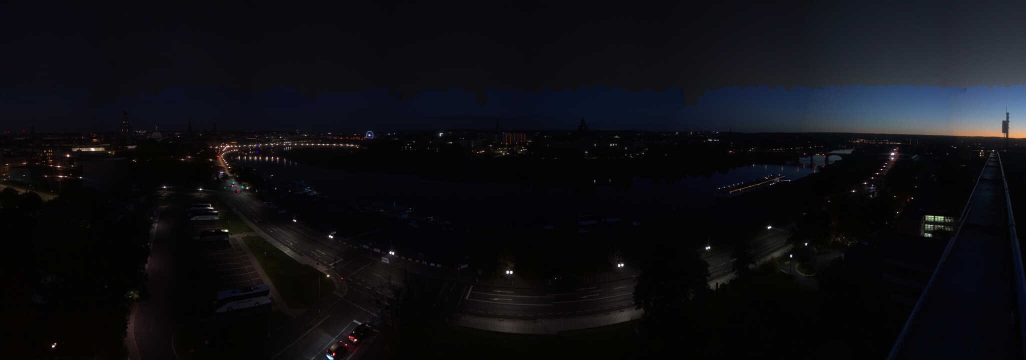 Archived image Webcam Dresden - Panoramic view of the city