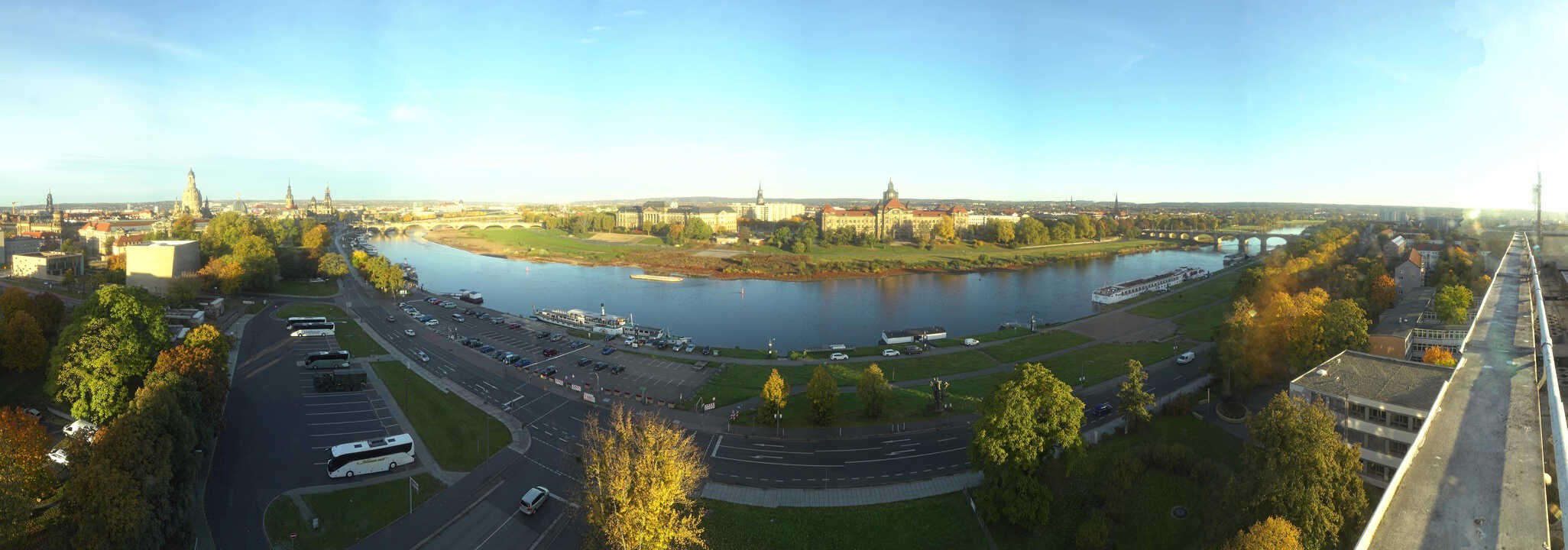 Archived image Webcam Dresden - Panoramic view of the city