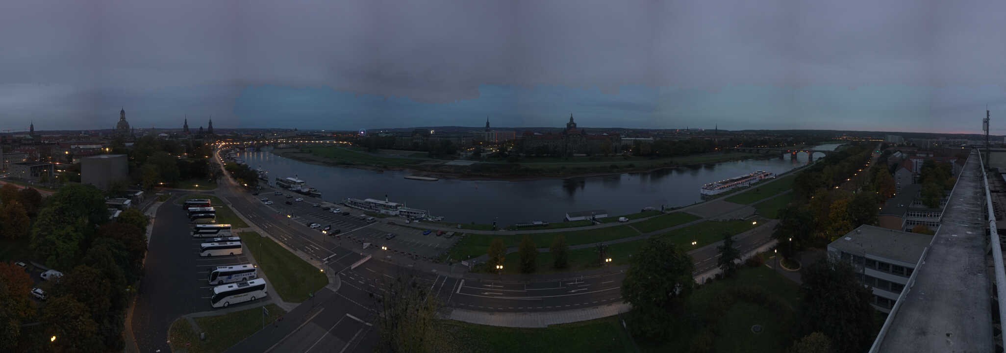 Archived image Webcam Dresden - Panoramic view of the city