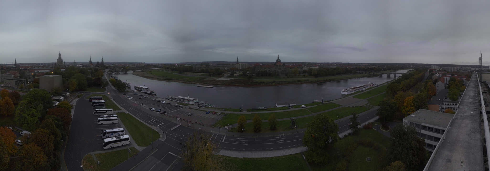Archived image Webcam Dresden - Panoramic view of the city