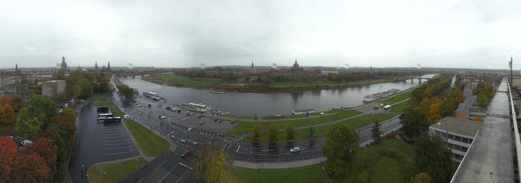 Archived image Webcam Dresden - Panoramic view of the city