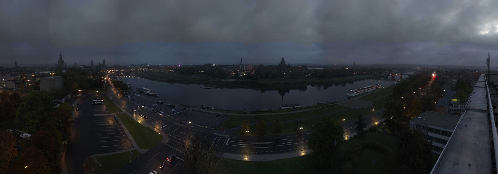 Archiv Foto Webcam Dresden - Elbpanorama