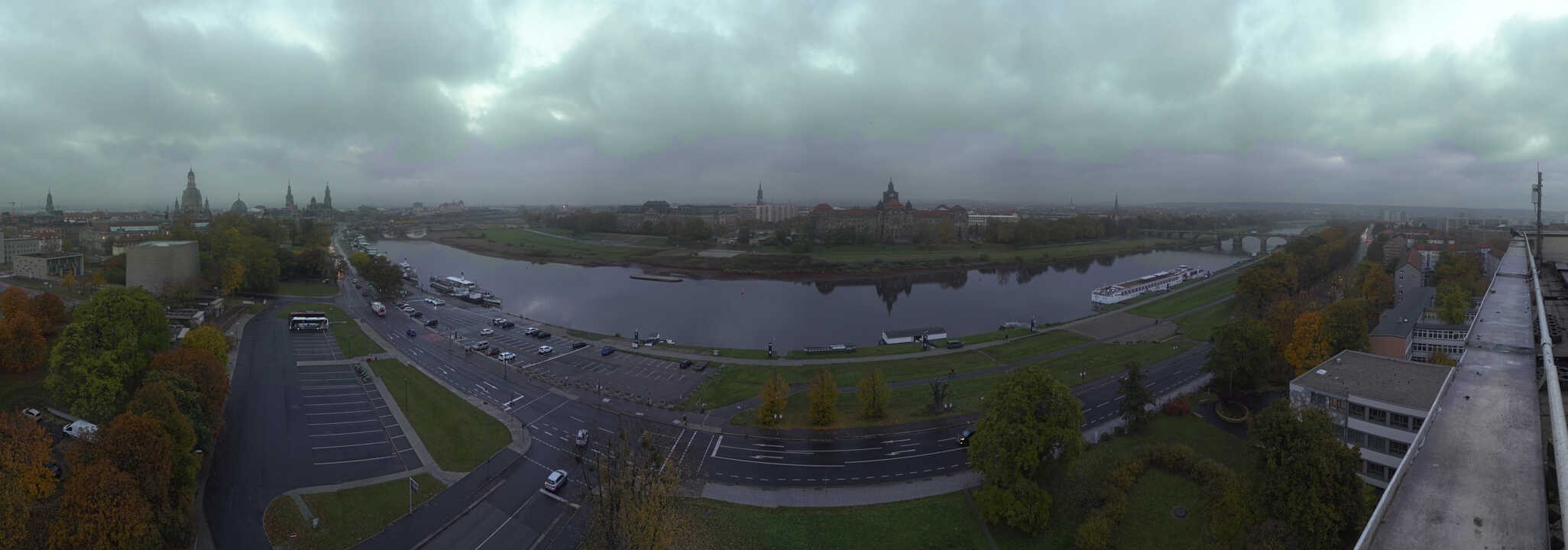 Archiv Foto Webcam Dresden - Elbpanorama