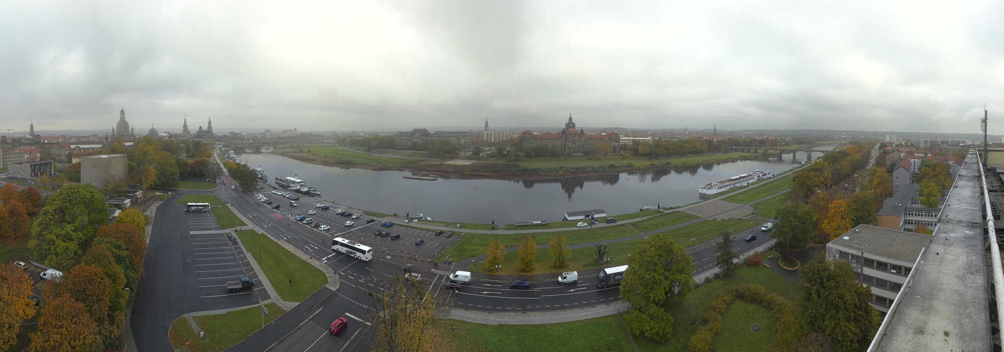 Archiv Foto Webcam Dresden - Elbpanorama