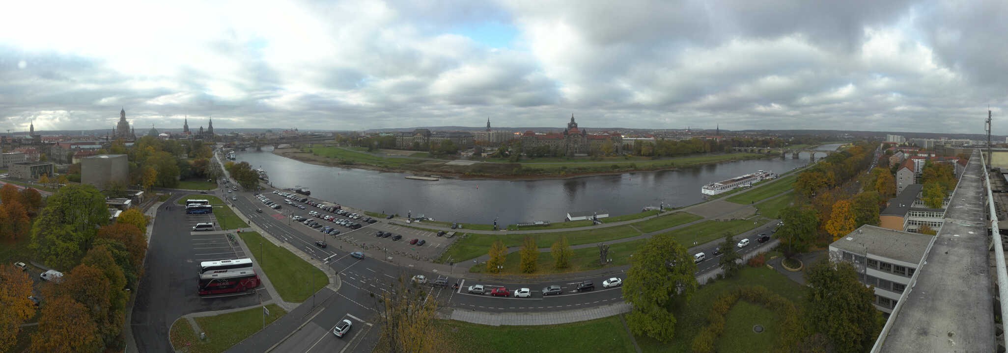 Archiv Foto Webcam Dresden - Elbpanorama
