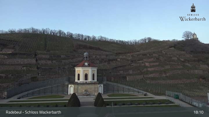 Archiv Foto Webcam Radebeul - Schloss Wackerbarth