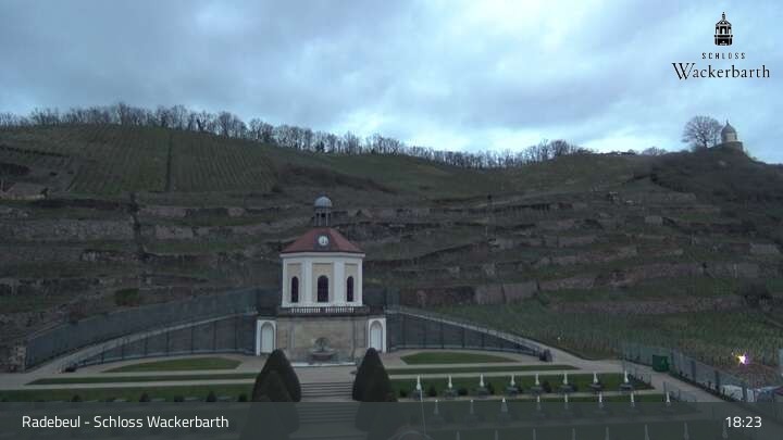 Archiv Foto Webcam Radebeul - Schloss Wackerbarth