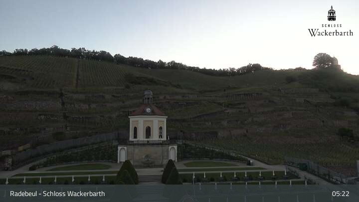 Archiv Foto Webcam Radebeul - Schloss Wackerbarth