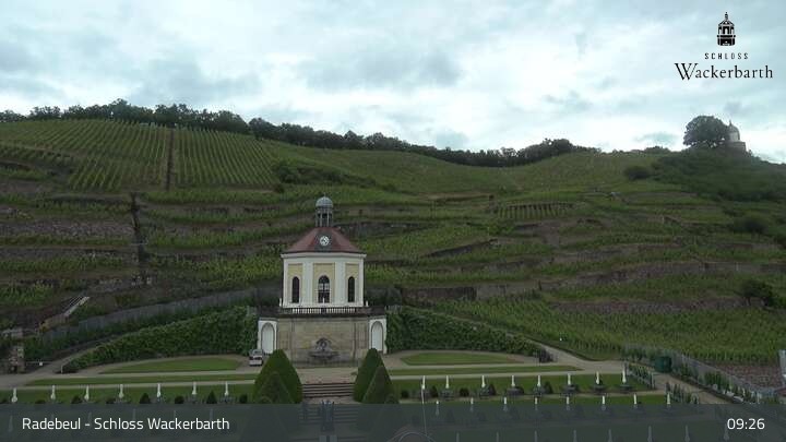 Archiv Foto Webcam Radebeul - Schloss Wackerbarth