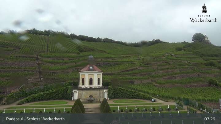 Archiv Foto Webcam Radebeul - Schloss Wackerbarth