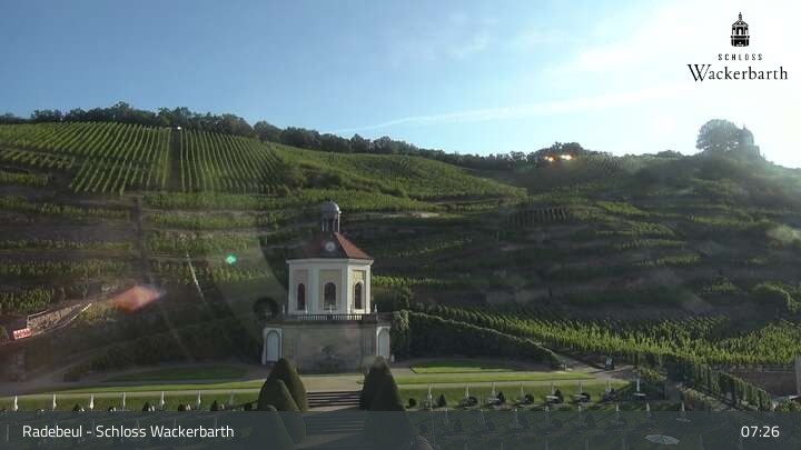 Archiv Foto Webcam Radebeul - Schloss Wackerbarth