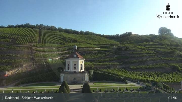 Archiv Foto Webcam Radebeul - Schloss Wackerbarth