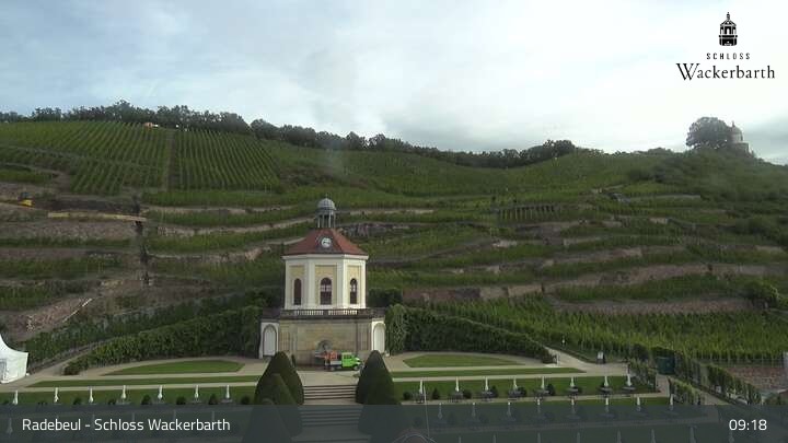 Archiv Foto Webcam Radebeul - Schloss Wackerbarth