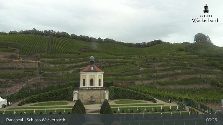 Archiv Foto Webcam Radebeul - Schloss Wackerbarth