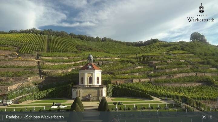 Archiv Foto Webcam Radebeul - Schloss Wackerbarth