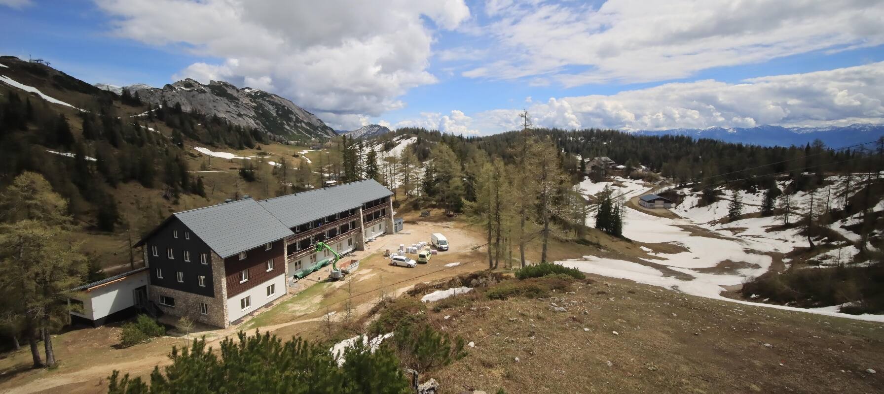 Archiv Foto Webcam Haus Alpin auf der Tauplitz