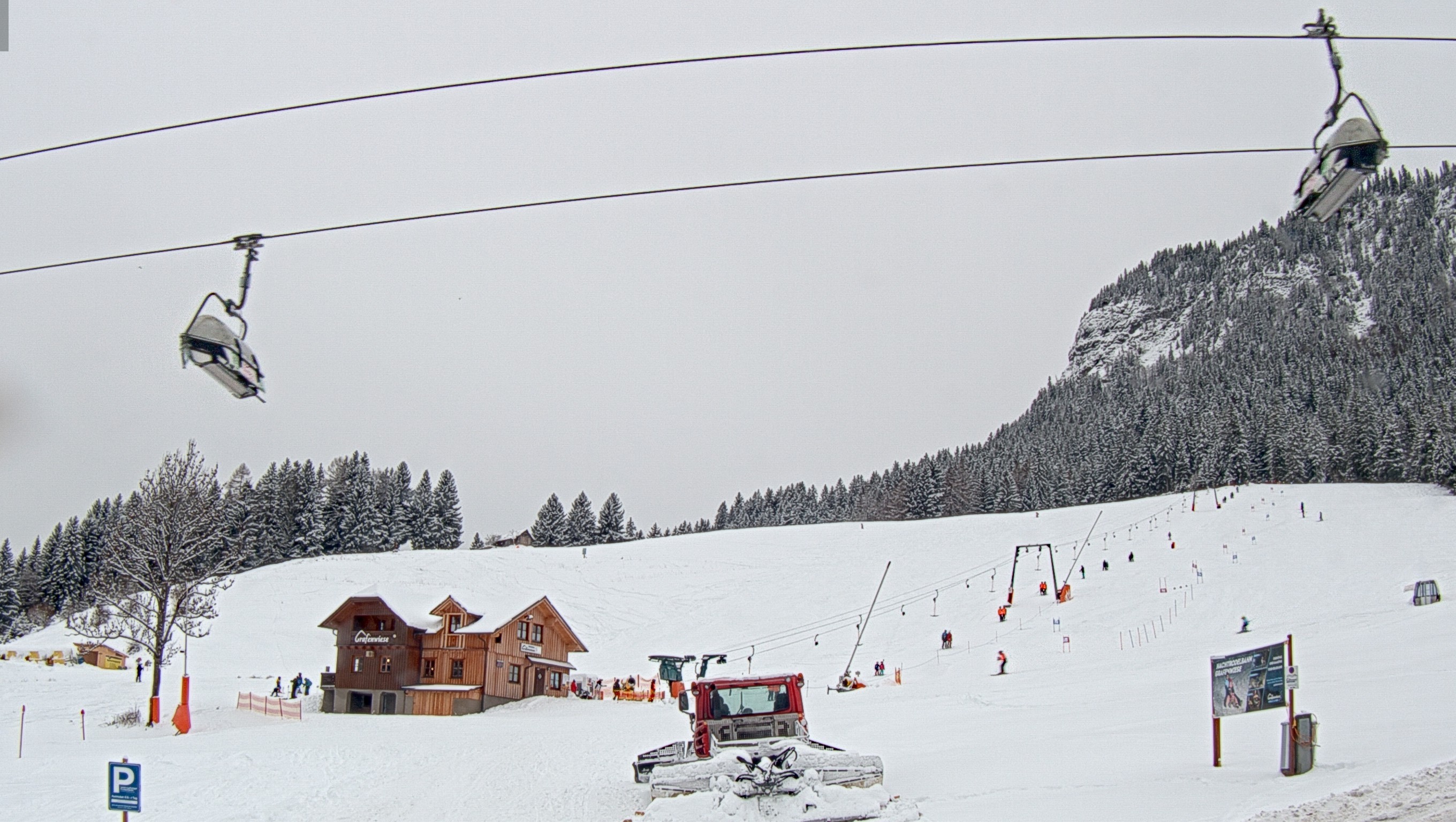 Archiv Foto Webcam Tauplitz - Skilift Grafenwiese