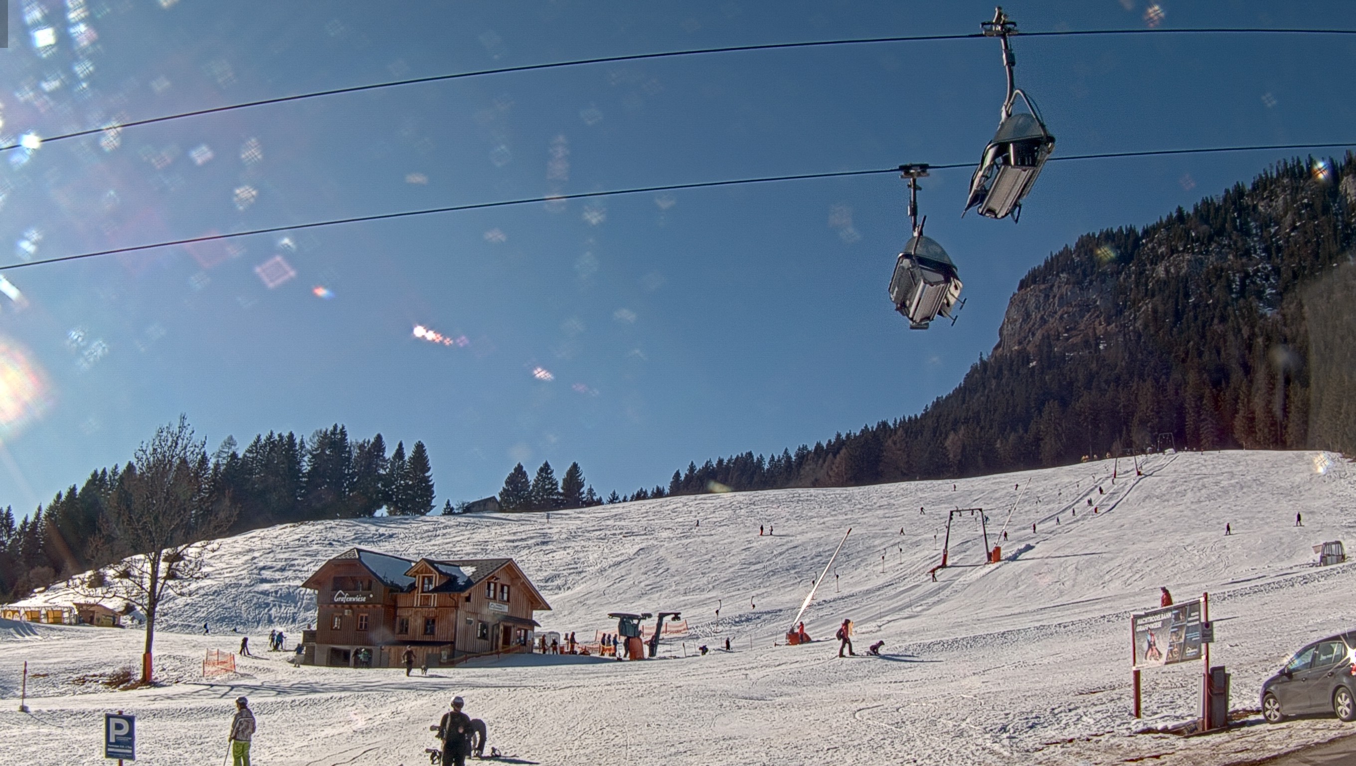 Archiv Foto Webcam Tauplitz - Skilift Grafenwiese