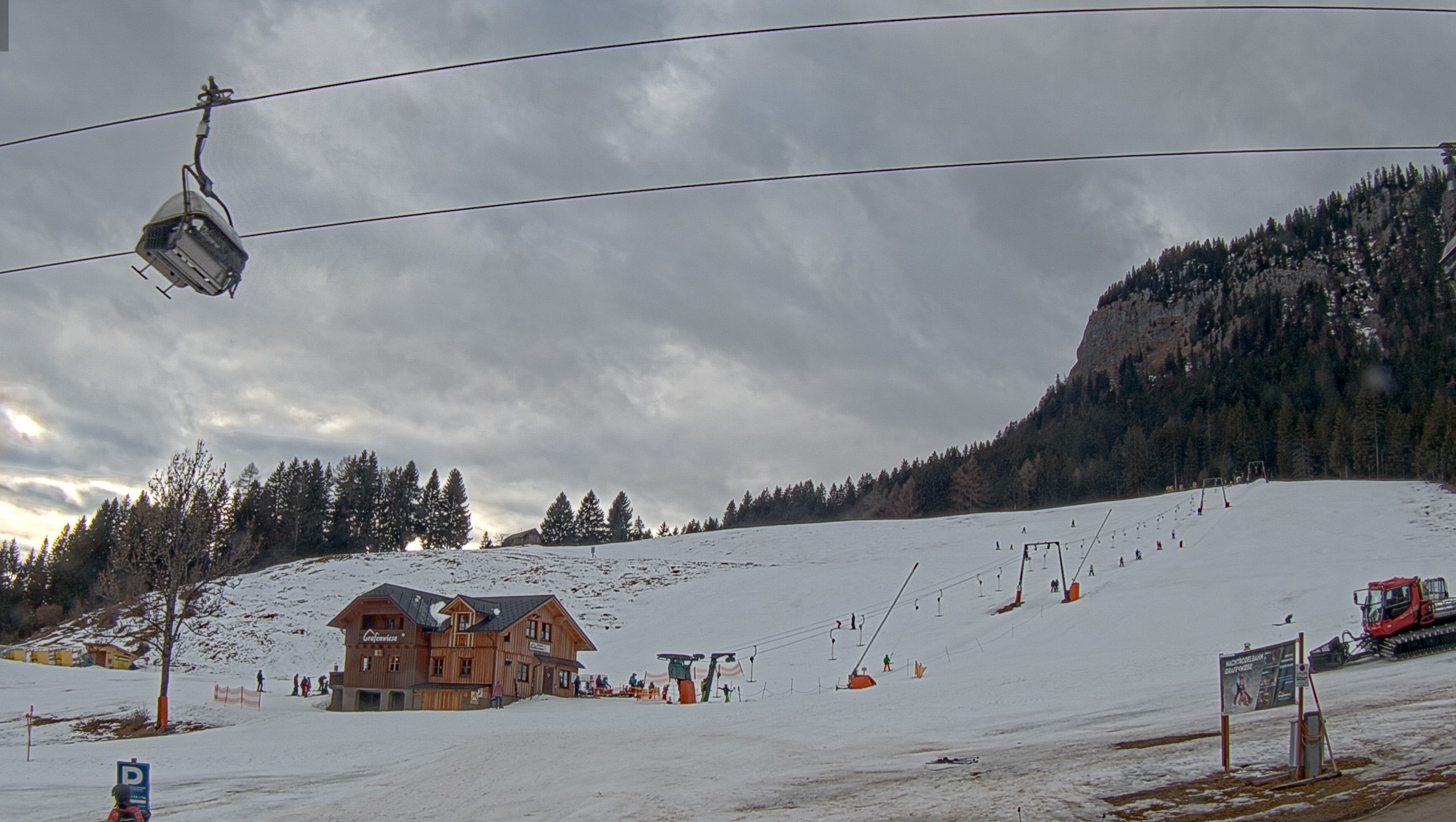 Archiv Foto Webcam Tauplitz - Skilift Grafenwiese