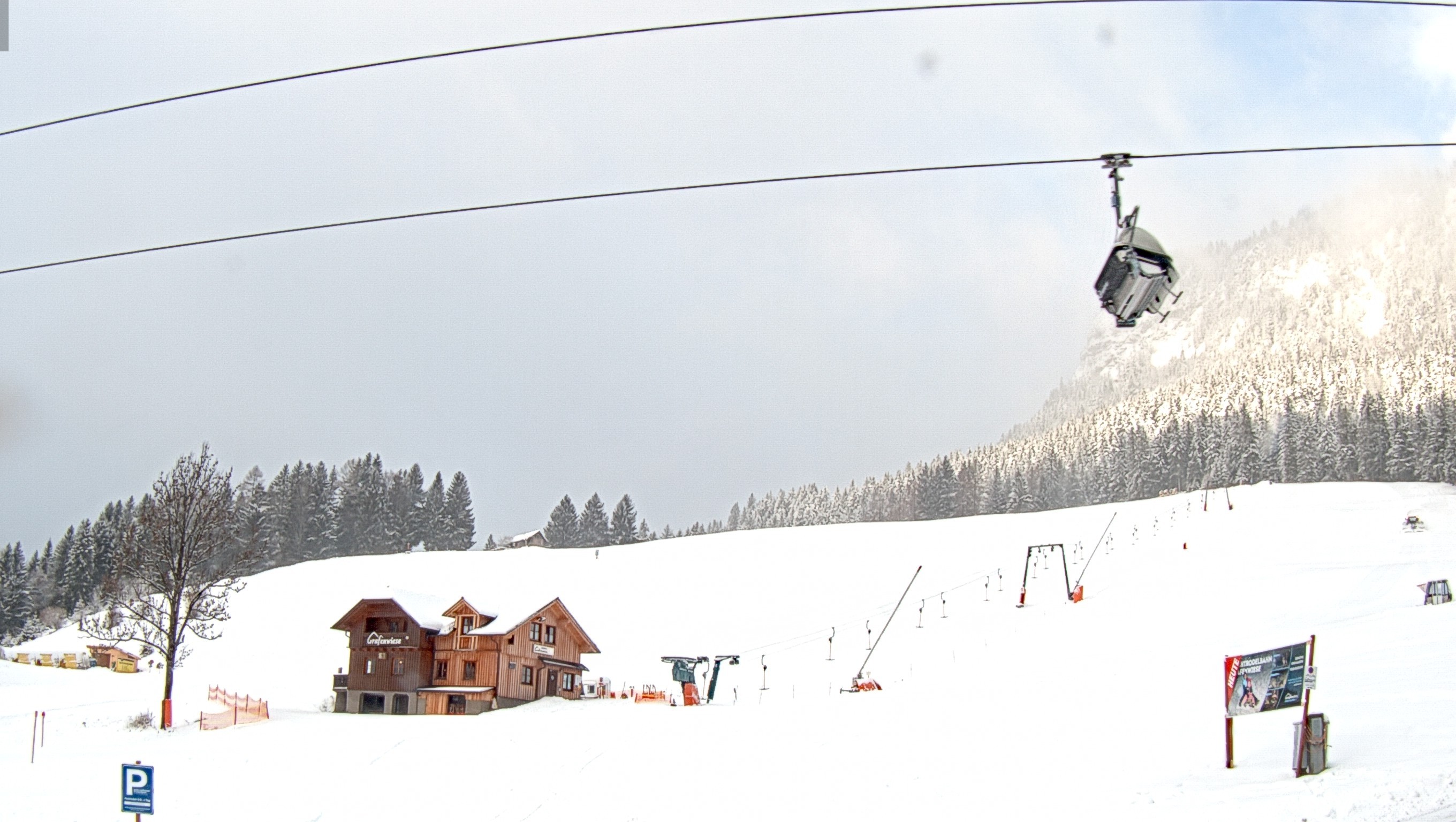 Archiv Foto Webcam Tauplitz - Skilift Grafenwiese