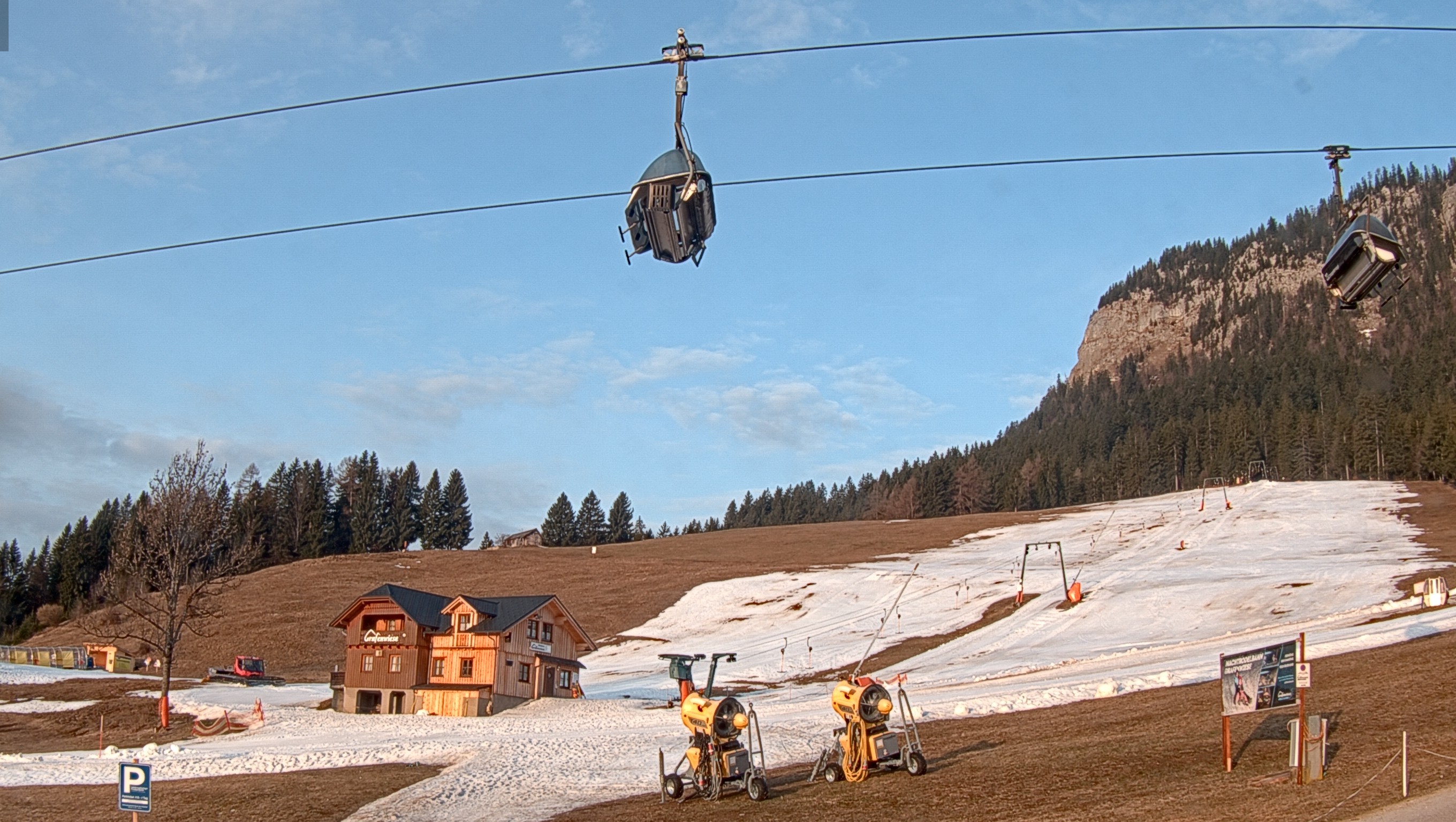 Archiv Foto Webcam Tauplitz - Skilift Grafenwiese