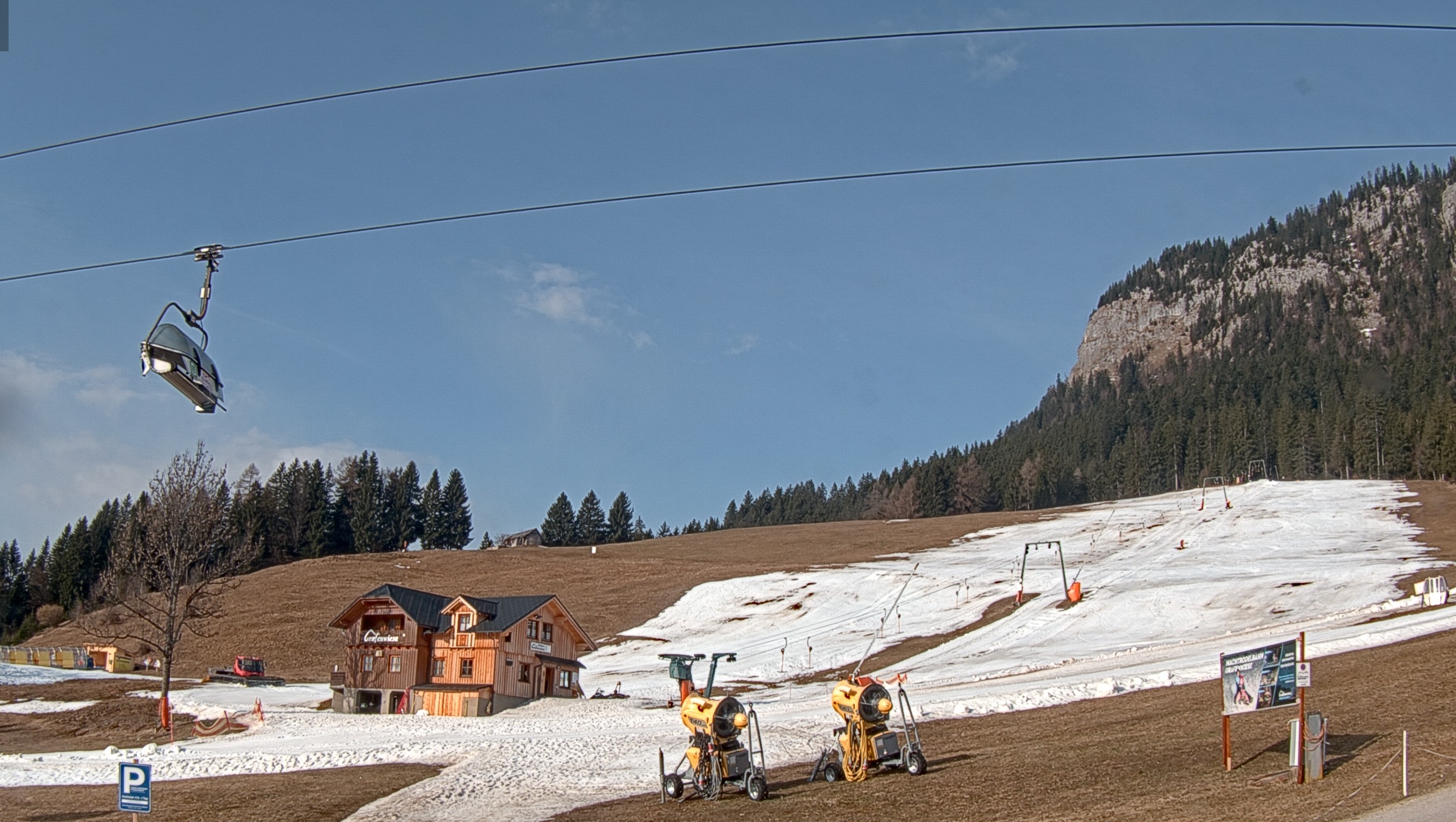 Archiv Foto Webcam Tauplitz - Skilift Grafenwiese