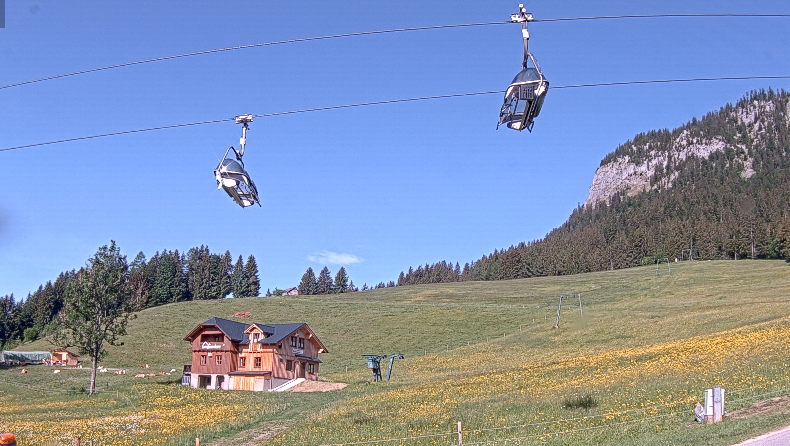 Archiv Foto Webcam Tauplitz - Skilift Grafenwiese