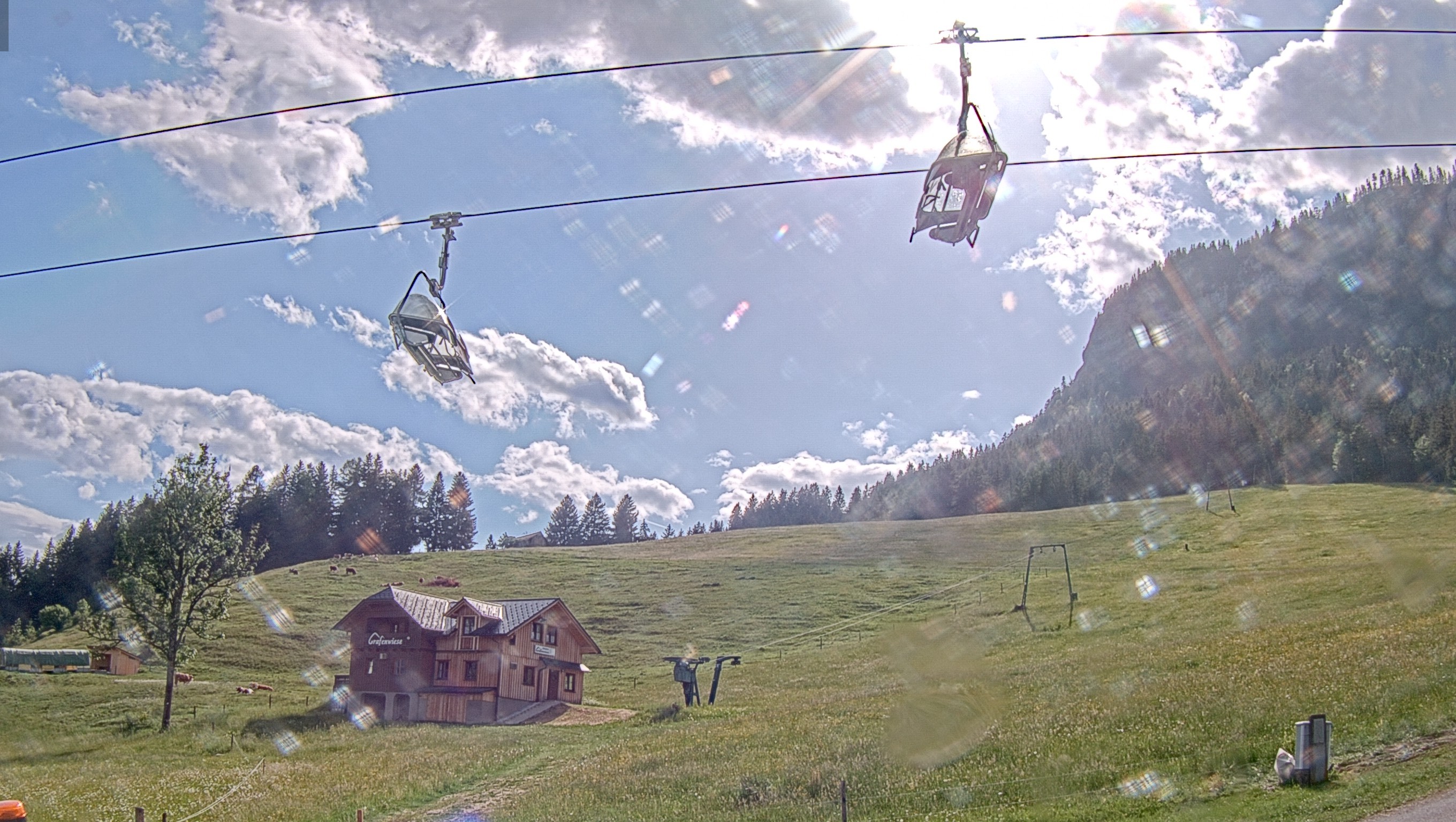 Archiv Foto Webcam Tauplitz - Skilift Grafenwiese