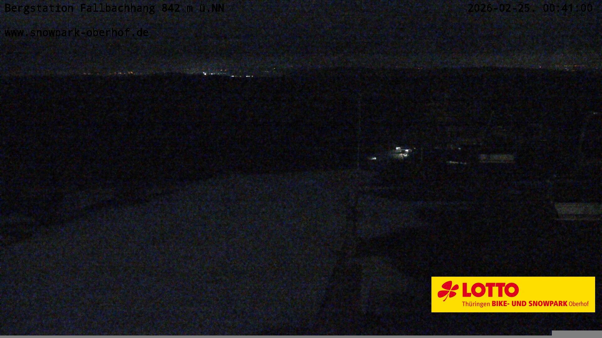 Archived image Webcam Oberhof: Chair Lift Fallbachhang