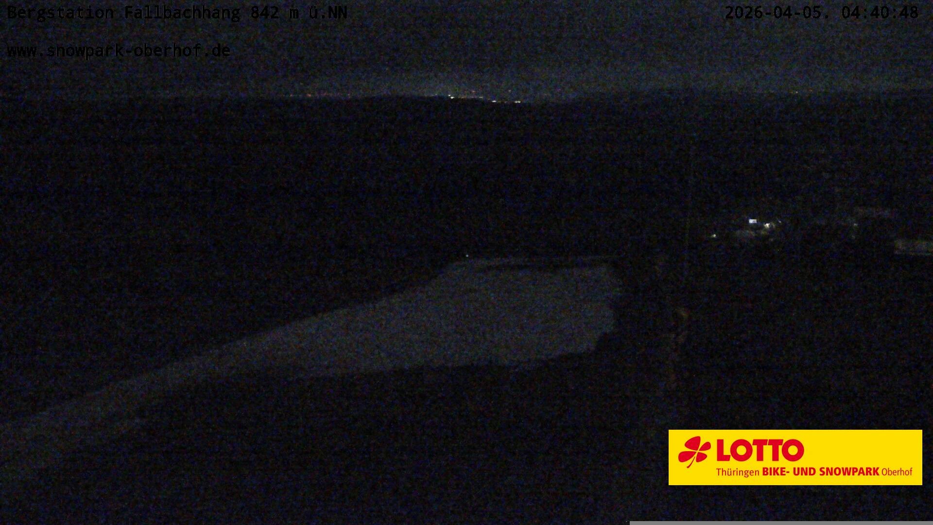 Archived image Webcam Oberhof: Chair Lift Fallbachhang