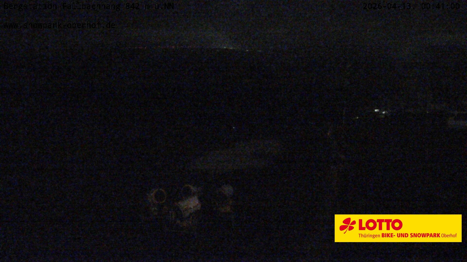 Archived image Webcam Oberhof: Chair Lift Fallbachhang