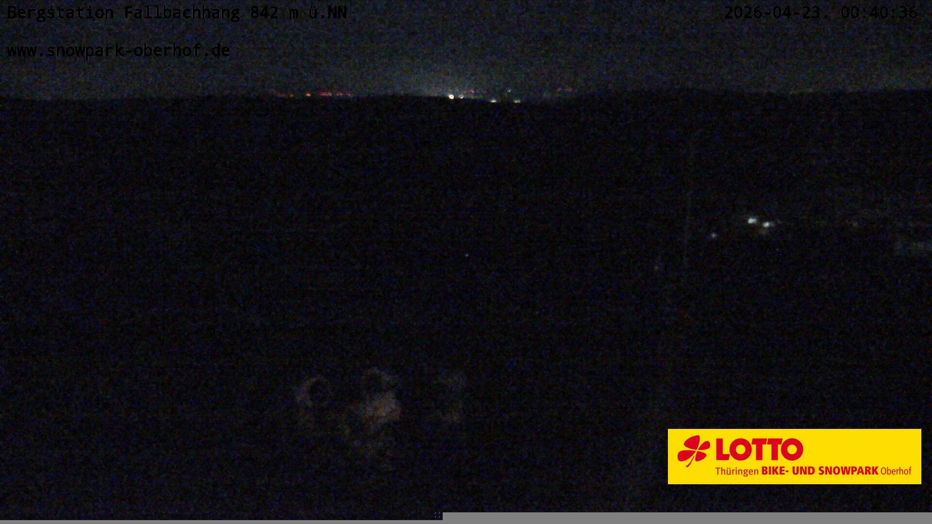 Archiv Foto Webcam Oberhof: Sessellift Fallbachhang Bergstation