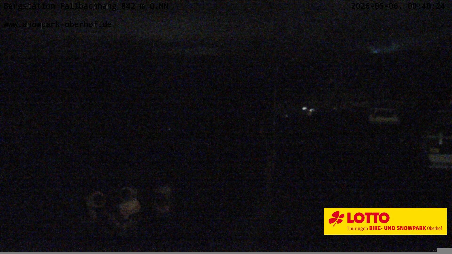 Archiv Foto Webcam Oberhof: Sessellift Fallbachhang Bergstation