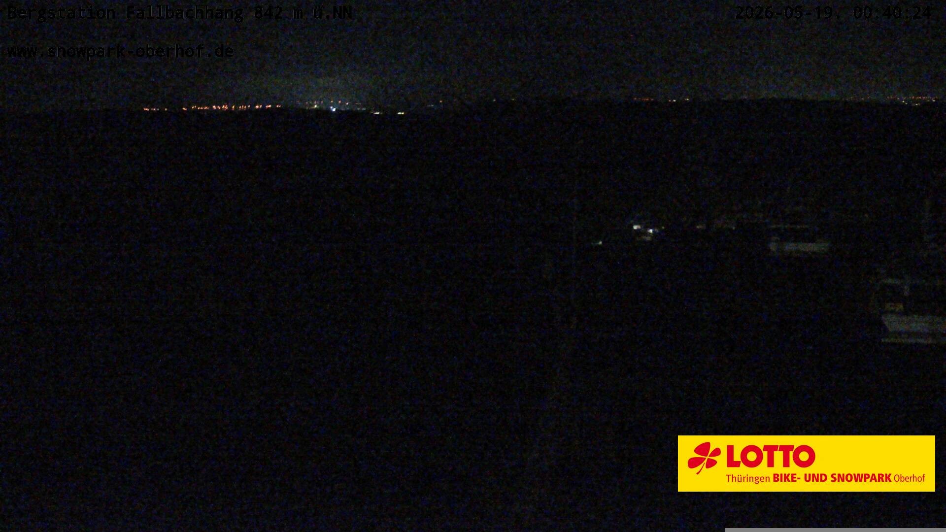 Archiv Foto Webcam Oberhof: Sessellift Fallbachhang Bergstation