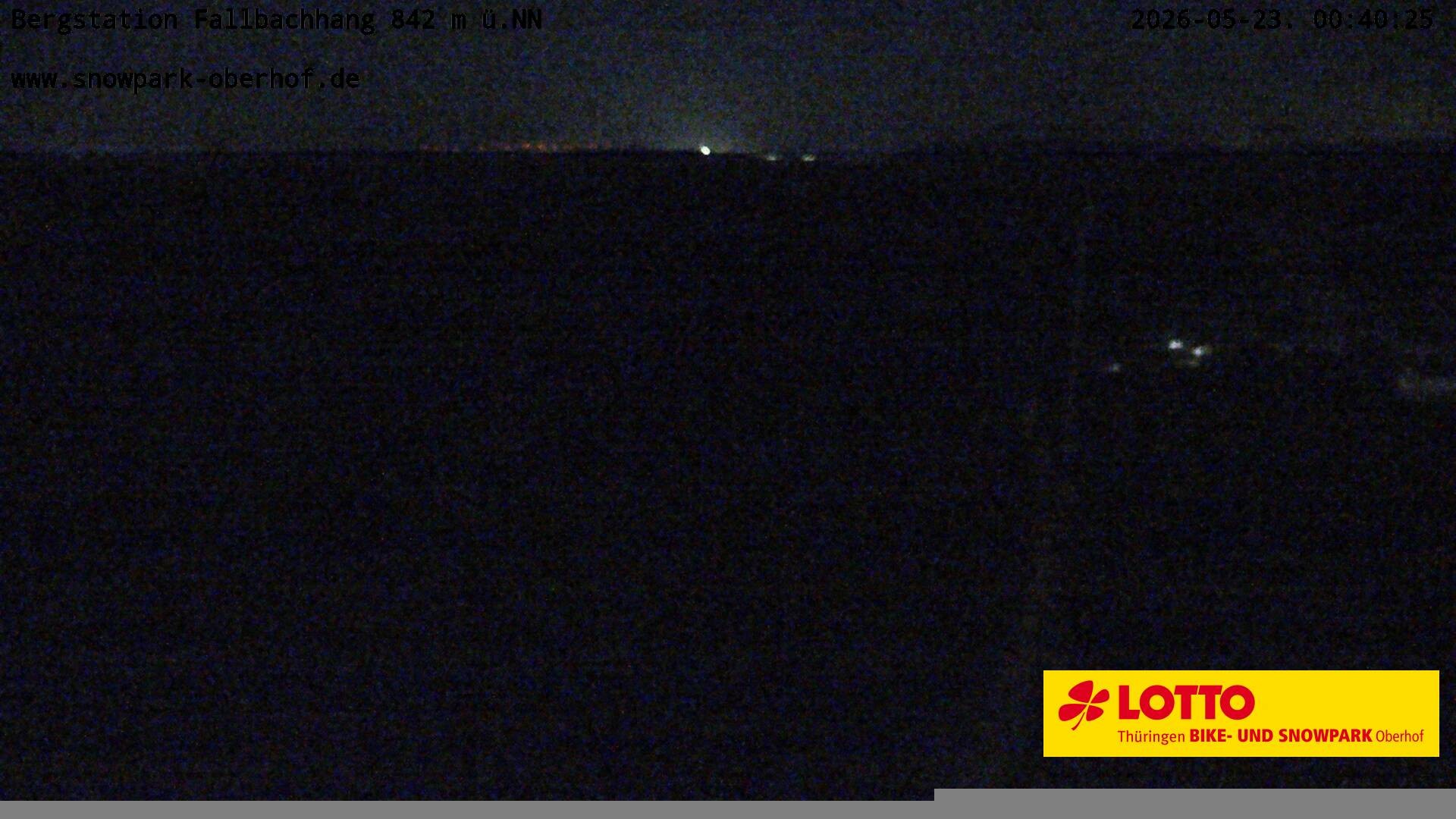 Archiv Foto Webcam Oberhof: Sessellift Fallbachhang Bergstation