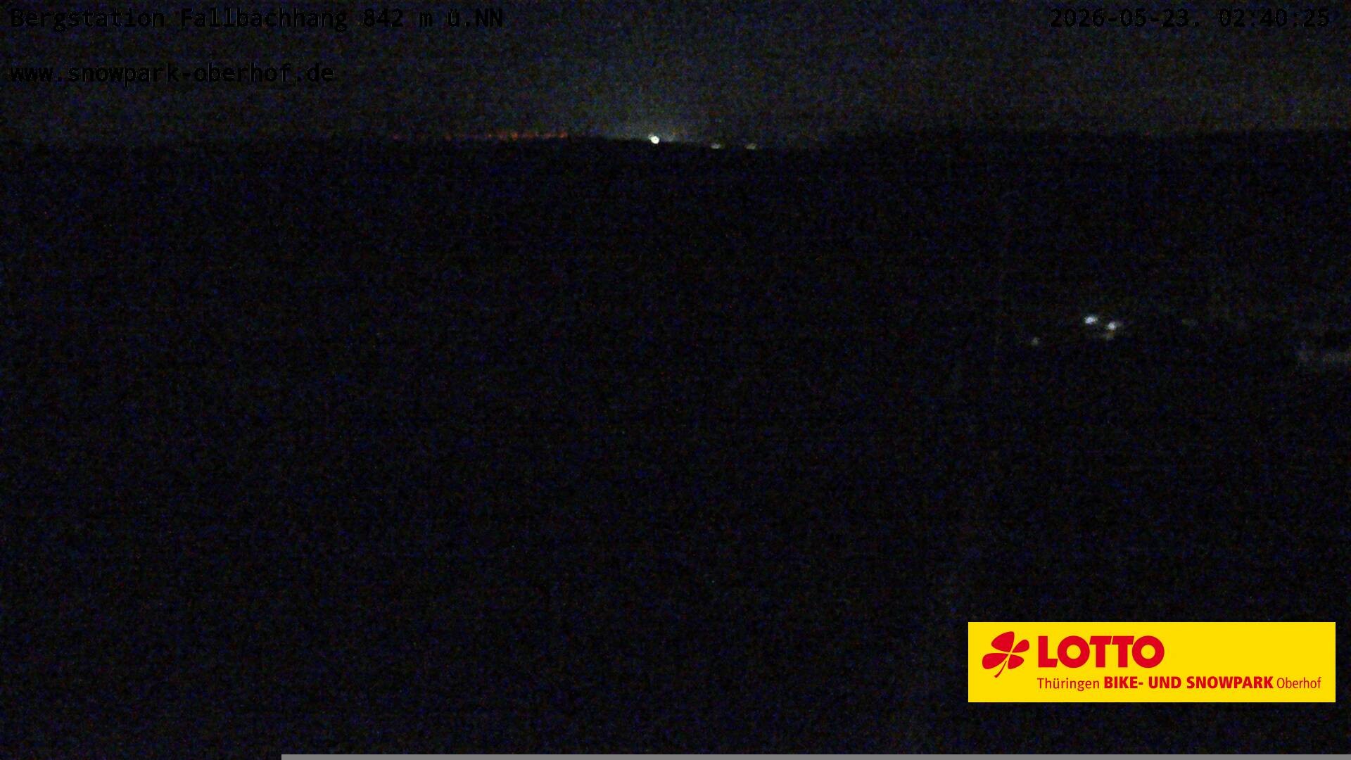 Archiv Foto Webcam Oberhof: Sessellift Fallbachhang Bergstation