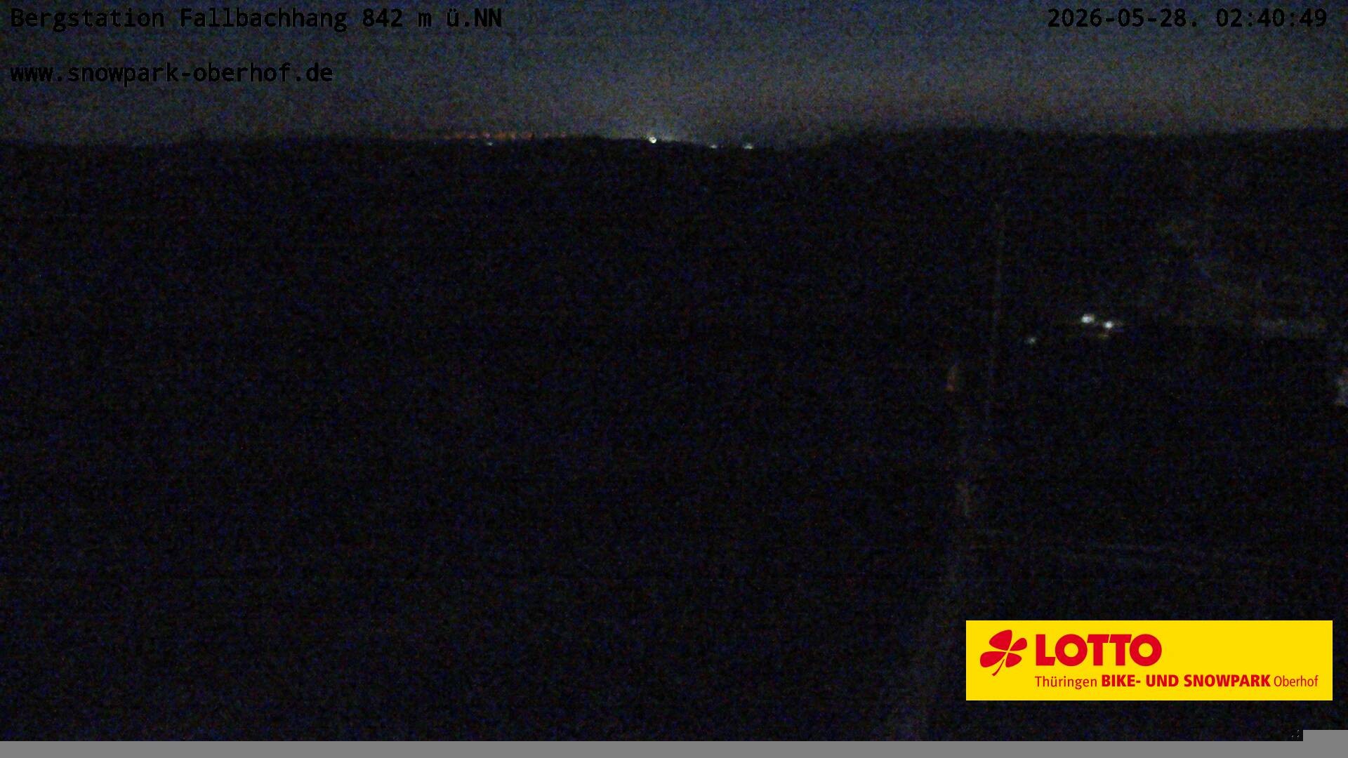 Archived image Webcam Oberhof: Chair Lift Fallbachhang