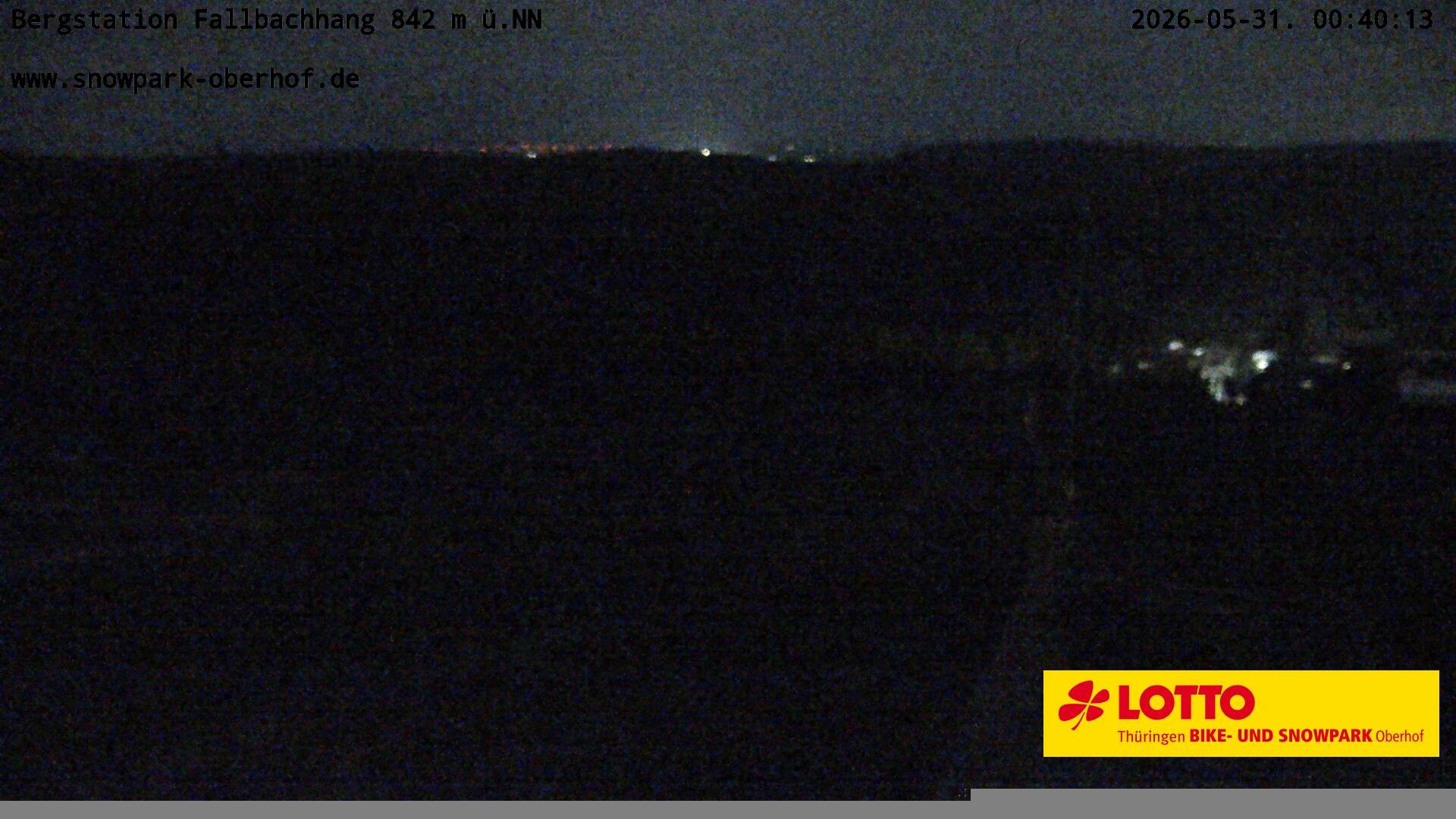 Archived image Webcam Oberhof: Chair Lift Fallbachhang