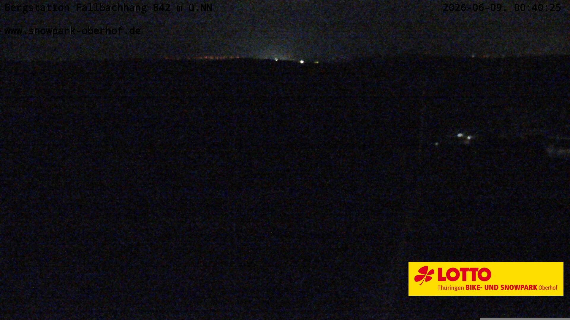 Archiv Foto Webcam Oberhof: Sessellift Fallbachhang Bergstation