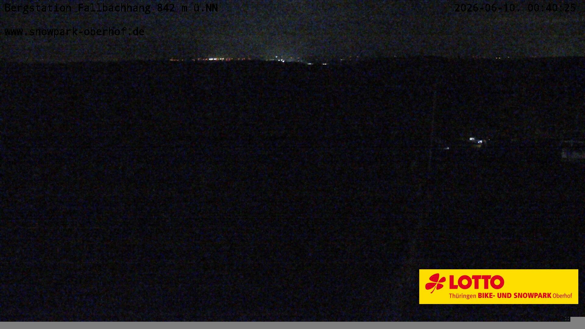 Archiv Foto Webcam Oberhof: Sessellift Fallbachhang Bergstation