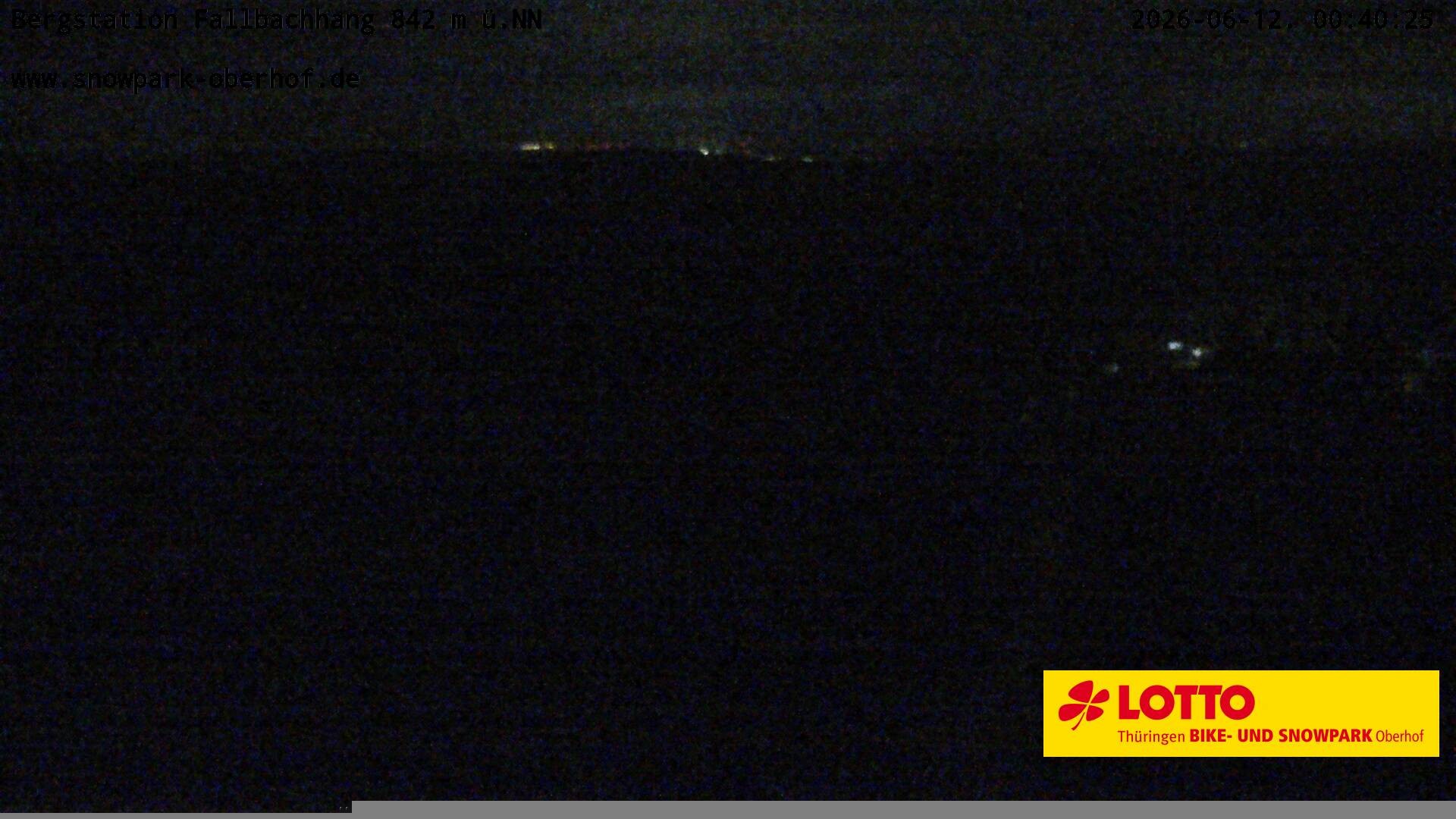 Archiv Foto Webcam Oberhof: Sessellift Fallbachhang Bergstation