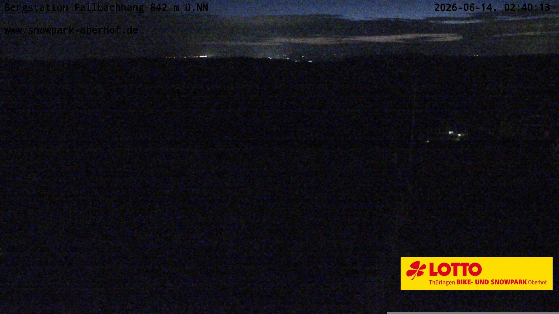 Archived image Webcam Oberhof: Chair Lift Fallbachhang