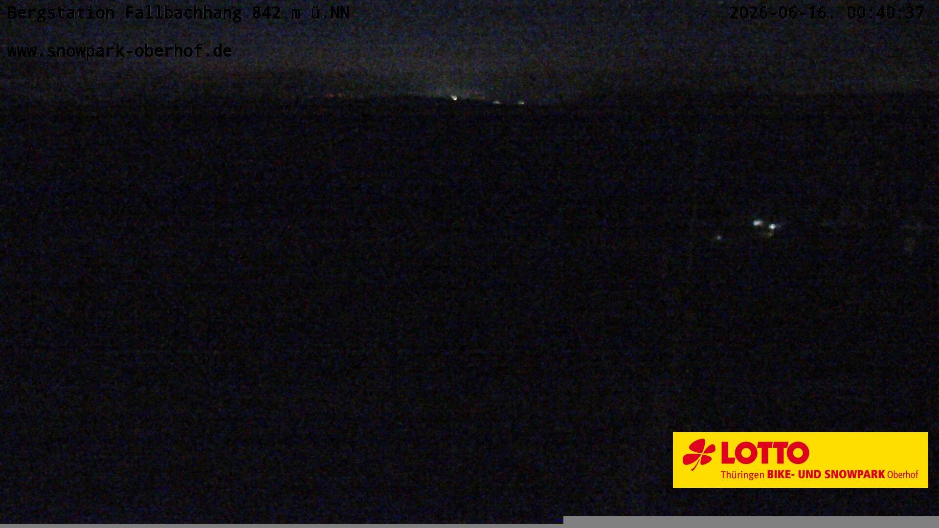 Archiv Foto Webcam Oberhof: Sessellift Fallbachhang Bergstation