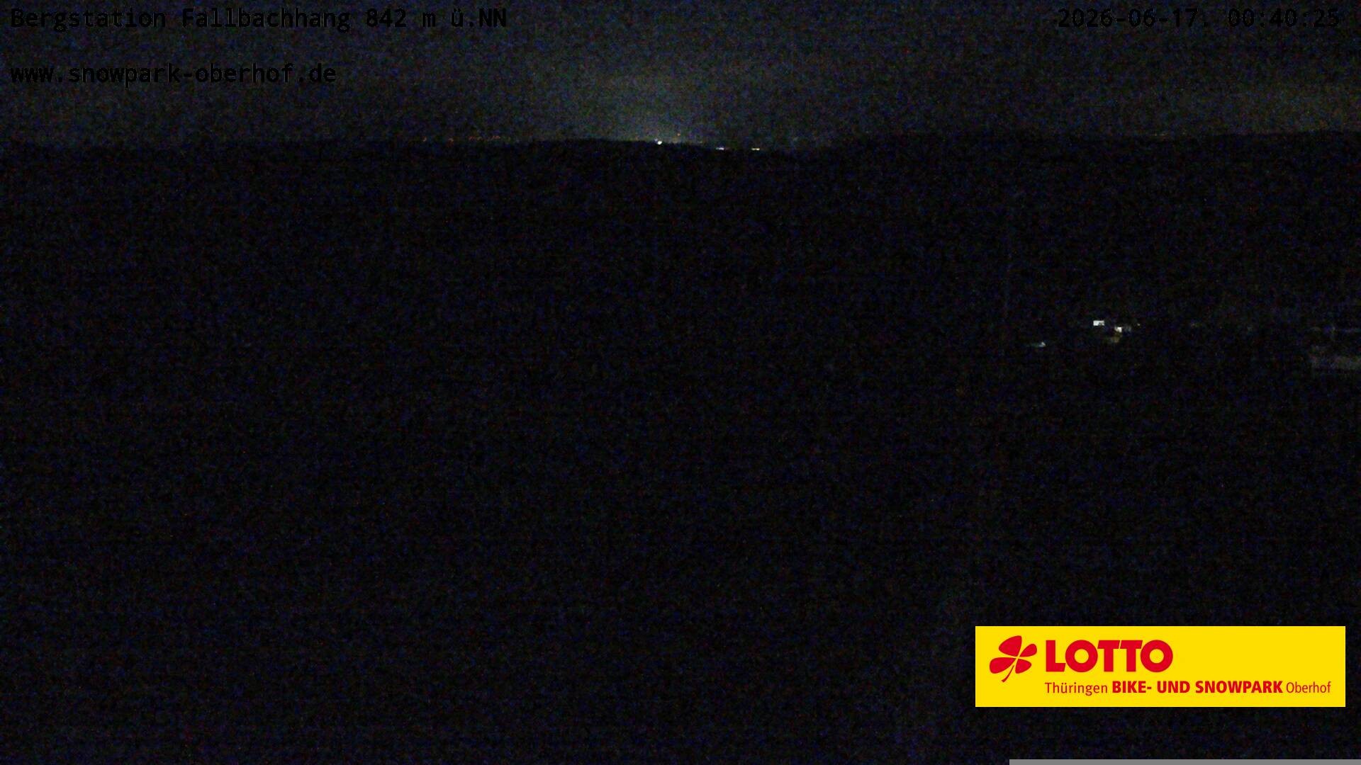 Archived image Webcam Oberhof: Chair Lift Fallbachhang