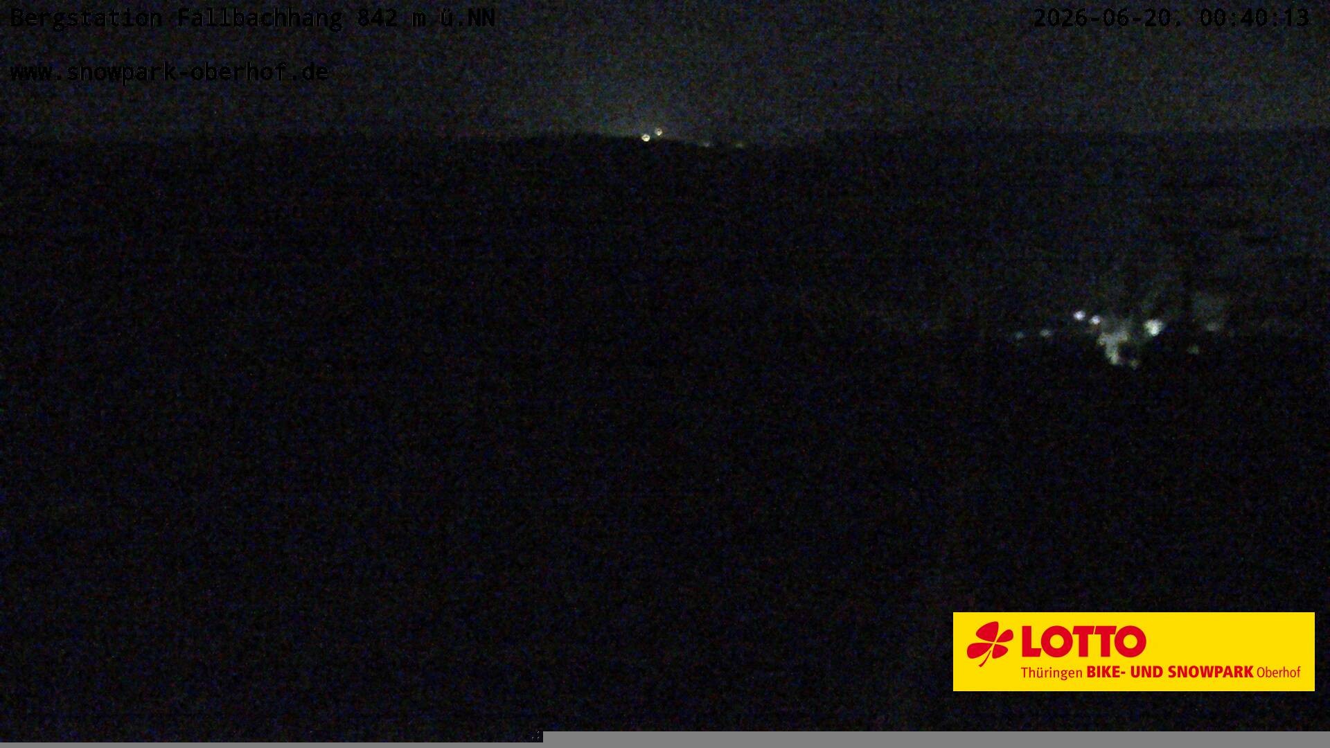 Archiv Foto Webcam Oberhof: Sessellift Fallbachhang Bergstation
