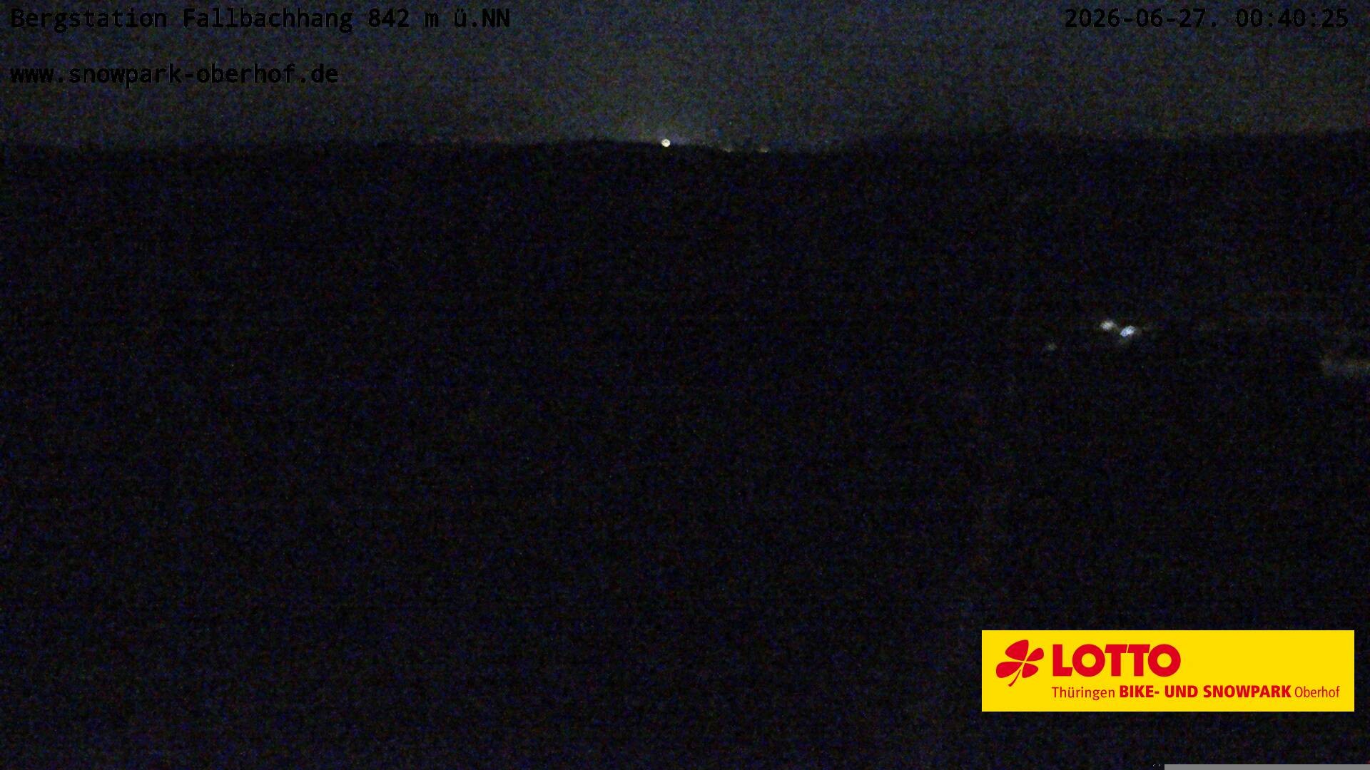 Archiv Foto Webcam Oberhof: Sessellift Fallbachhang Bergstation