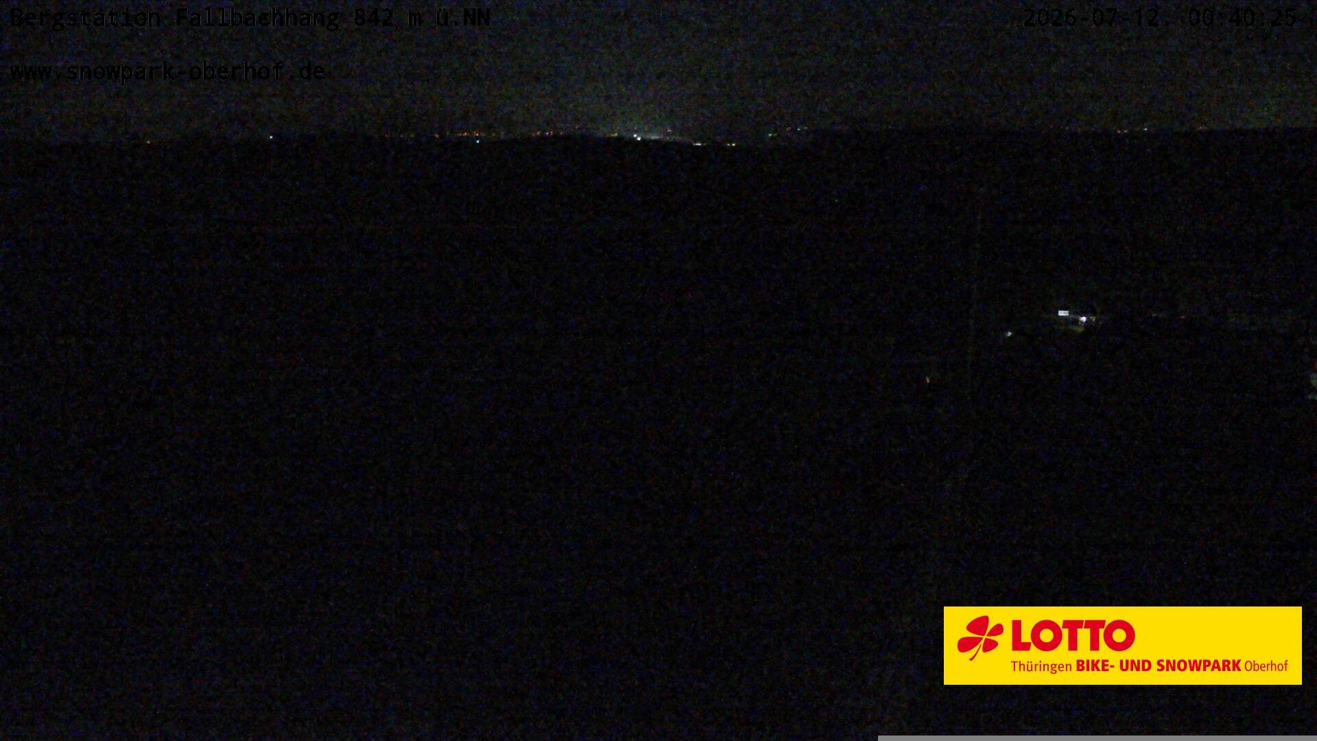 Archived image Webcam Oberhof: Chair Lift Fallbachhang