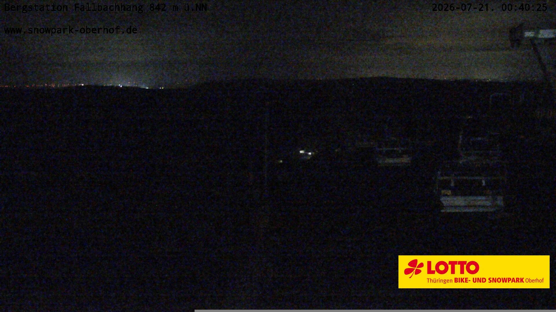 Archiv Foto Webcam Oberhof: Sessellift Fallbachhang Bergstation