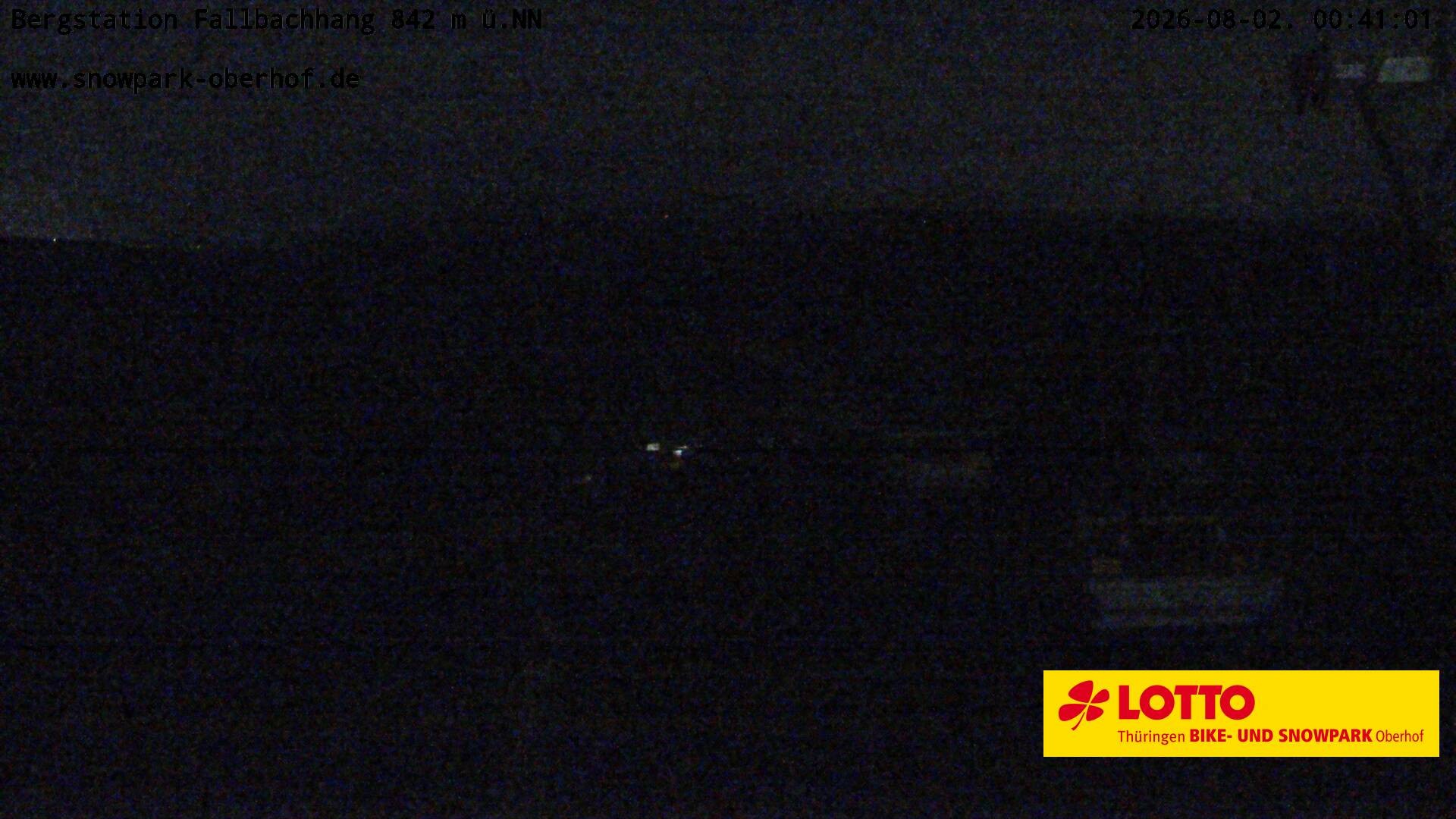 Archived image Webcam Oberhof: Chair Lift Fallbachhang